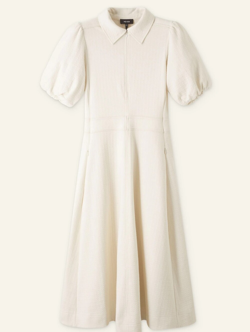 Textured Ponte Midi DressTextured Ponte-Jersey Tailoring